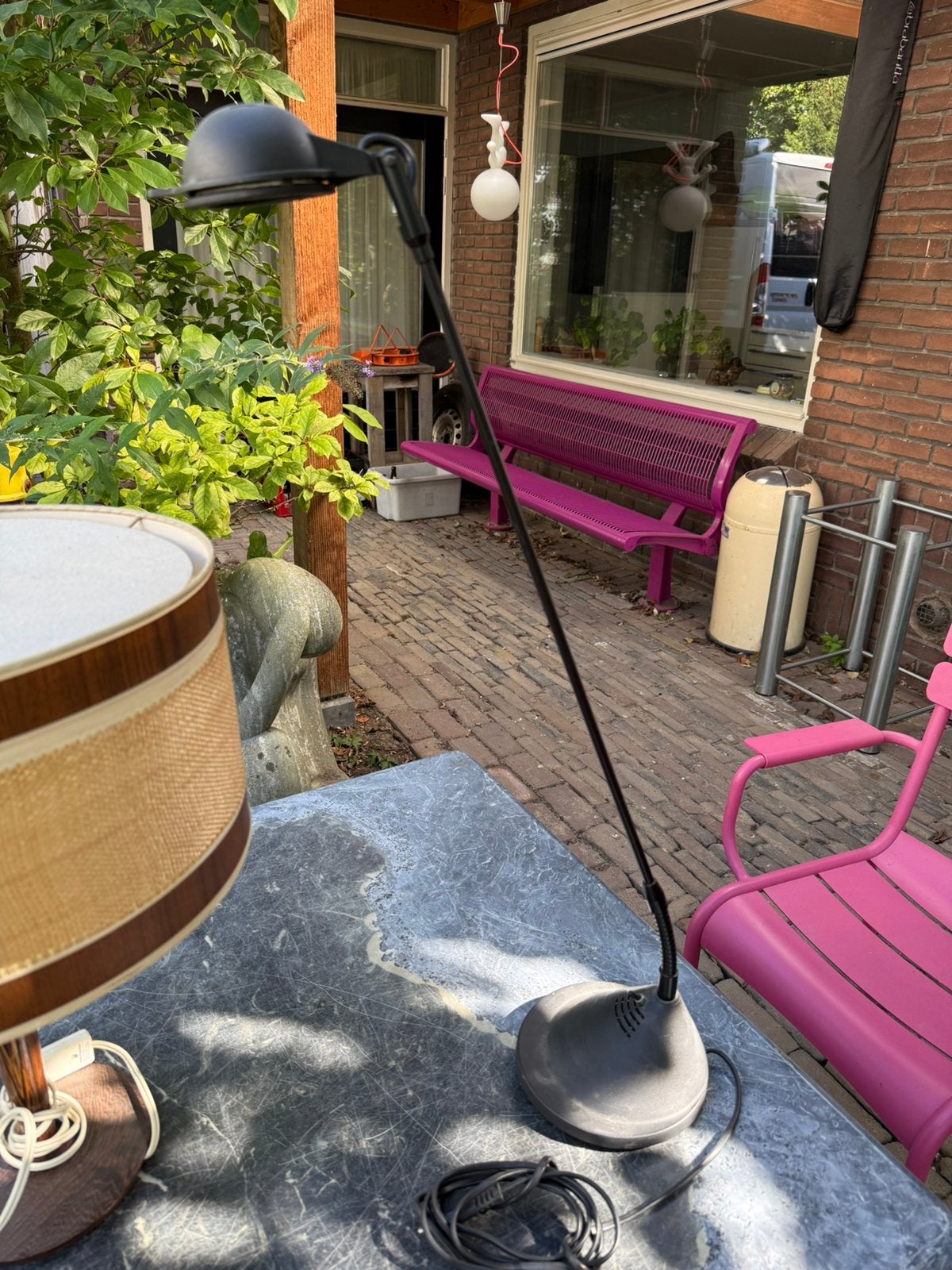 Luxo Campanula bureaulamp, Ophalen, Zo goed als nieuw, Bureaulamp, Design