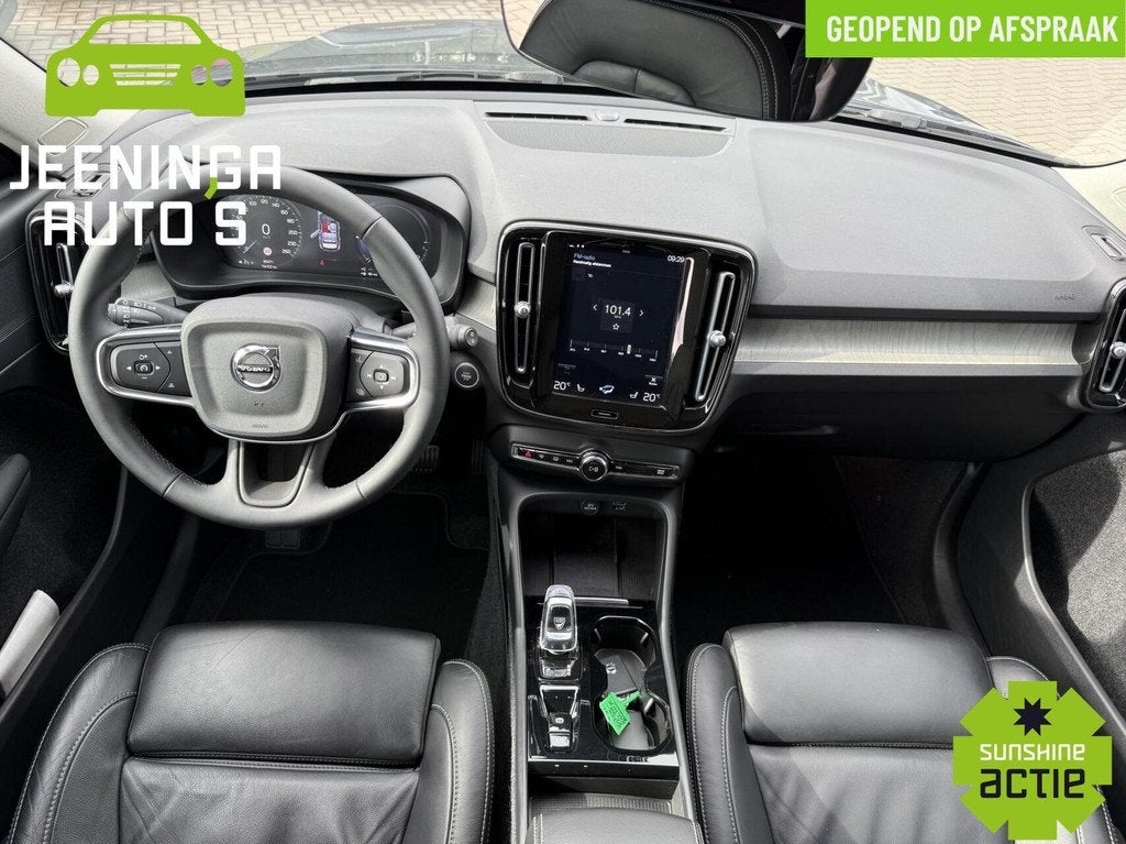 Volvo XC40 T4 PlugInHybride Inscription|Camera|Stuur en-Stoe, Auto's, Zwart, Bedrijf, Hybride Elektrisch/Benzine, SUV of Terreinwagen