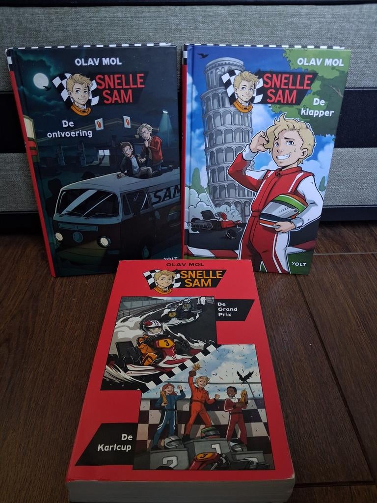 Snelle Sam boeken - Deel 1 t/m 4 (Olav Mol), Ophalen of Verzenden, Gelezen, Olav Mol, Fictie algemeen