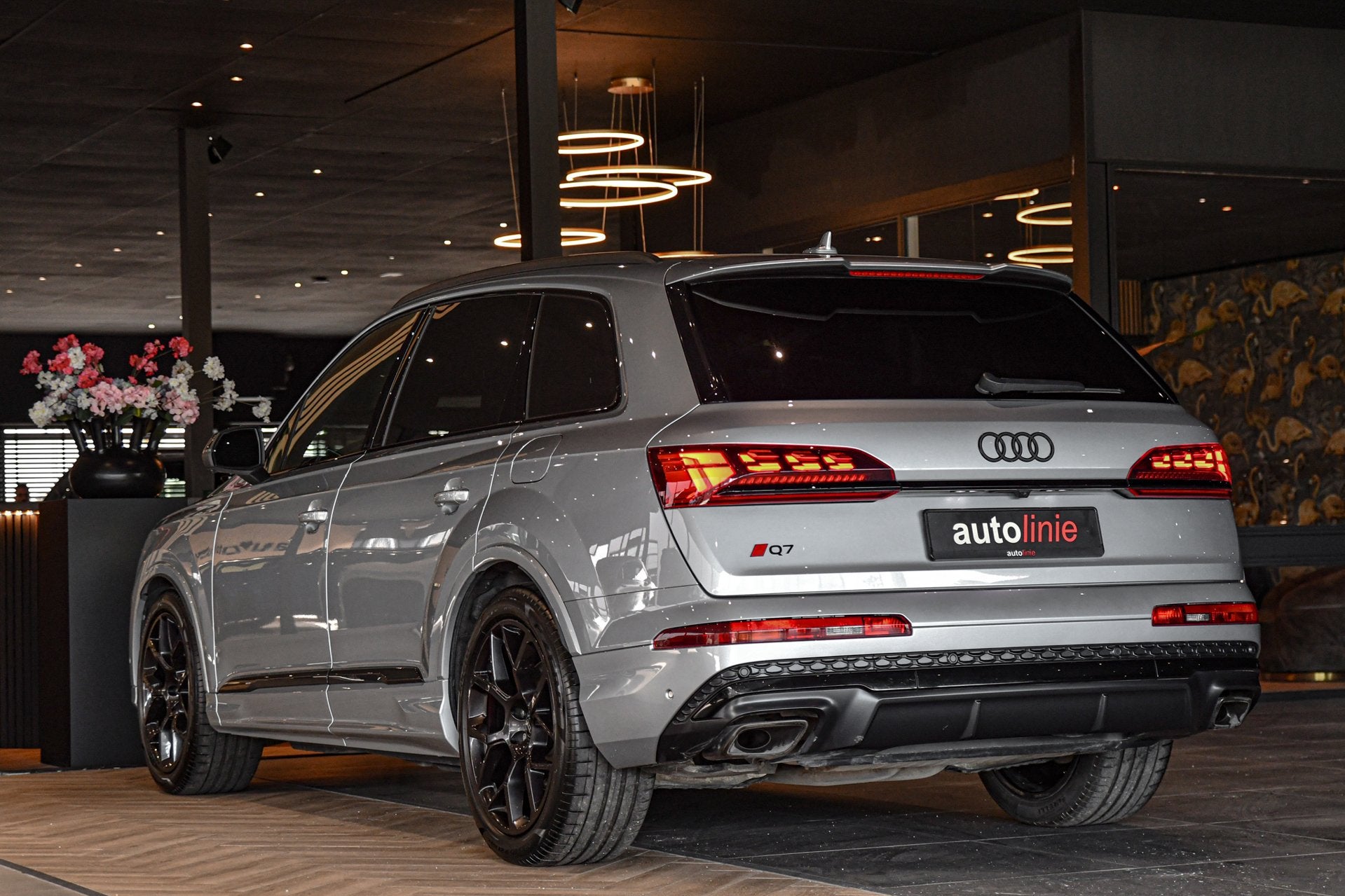 Audi Q7 60 TFSI e quattro Pro Line S Competition, Carbon, Ma, Auto's, Automaat, Dealer onderhouden, Gebruikt, Euro 6