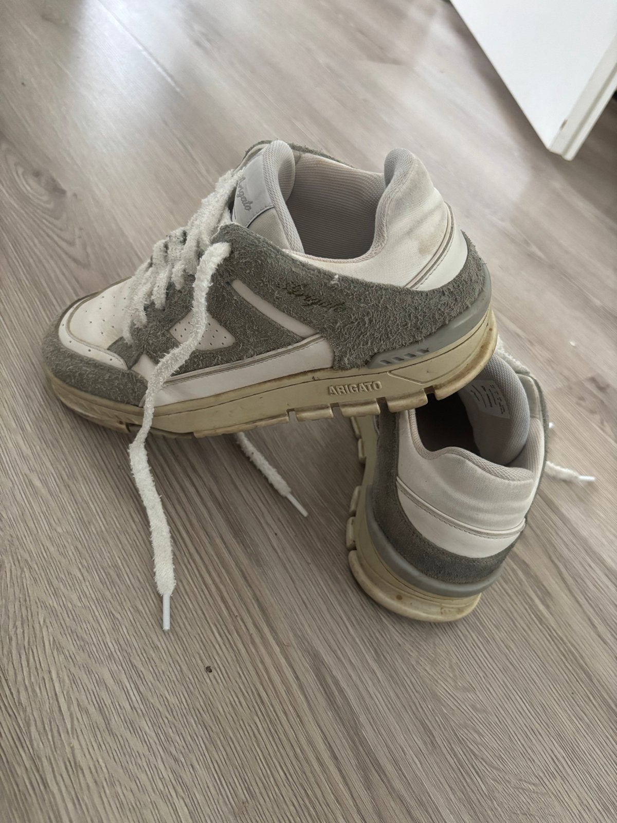 Axel arigato schoenen, Kleding | Heren, Schoenen, Verzenden, Wit, Zo goed als nieuw, Veterschoenen