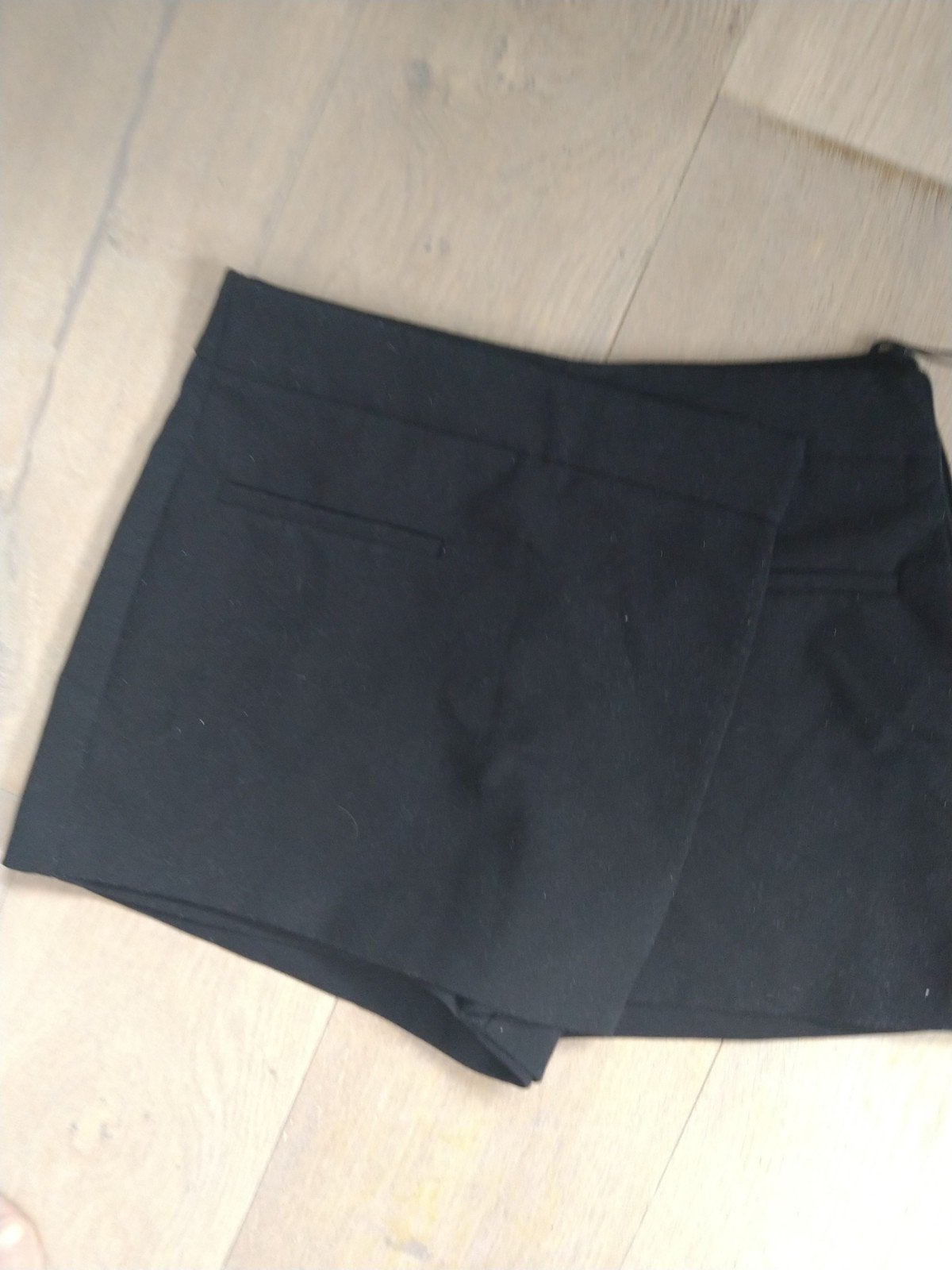 Zwarte Zara skort - Maat S, Ophalen of Verzenden, Zo goed als nieuw, Maat 36 (S), Boven de knie
