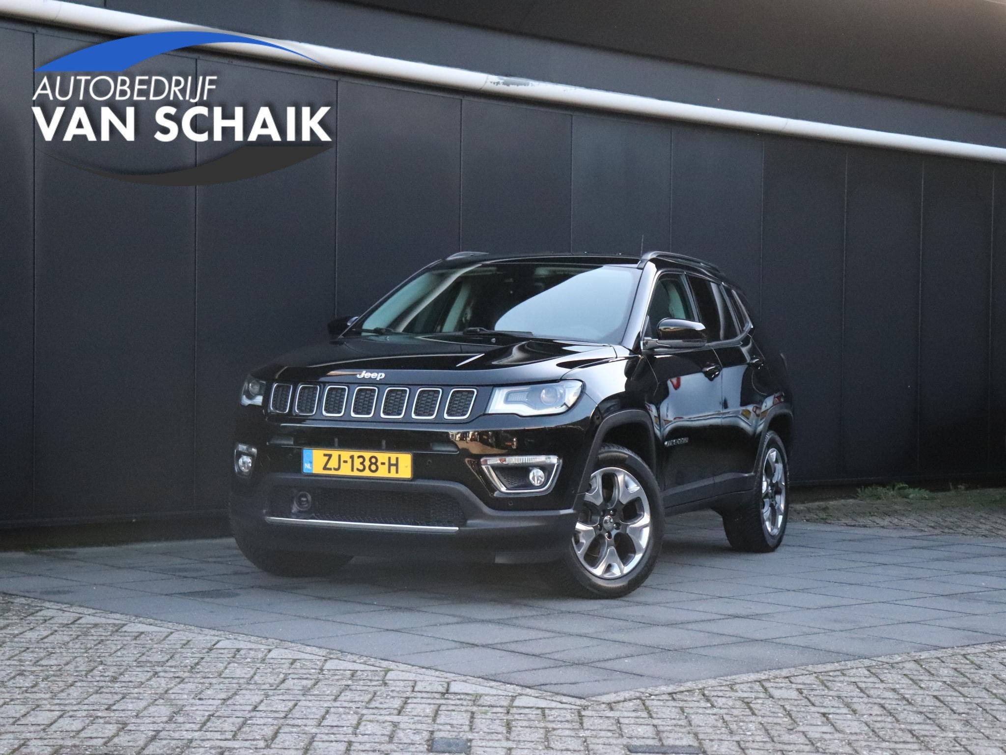 Jeep Compass 1.4 MultiAir Limited 4x4 | LEDER | MEMORY | BEA, Auto's, Automaat, 450 kg, Gebruikt, 4 cilinders