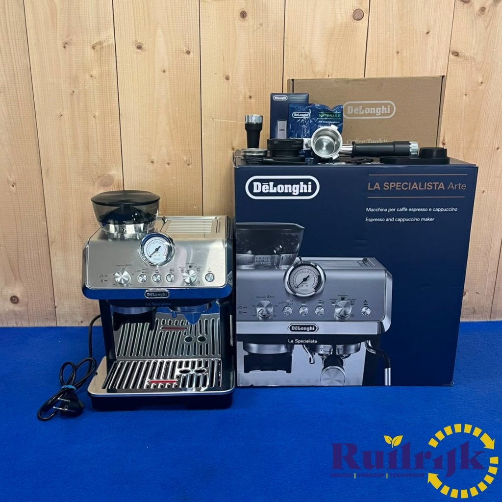 DeLonghi La Specialista Arte EC9155.MB koffiemachine -Nieuw, Witgoed en Apparatuur, Koffiezetapparaten, DeLonghi, Zo goed als nieuw