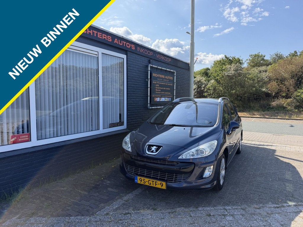 Peugeot 308 SW 1.6 VTi XT apk 9-27‼️ (bj 2008), Voorwielaandrijving, Stof, 4 cilinders, Blauw