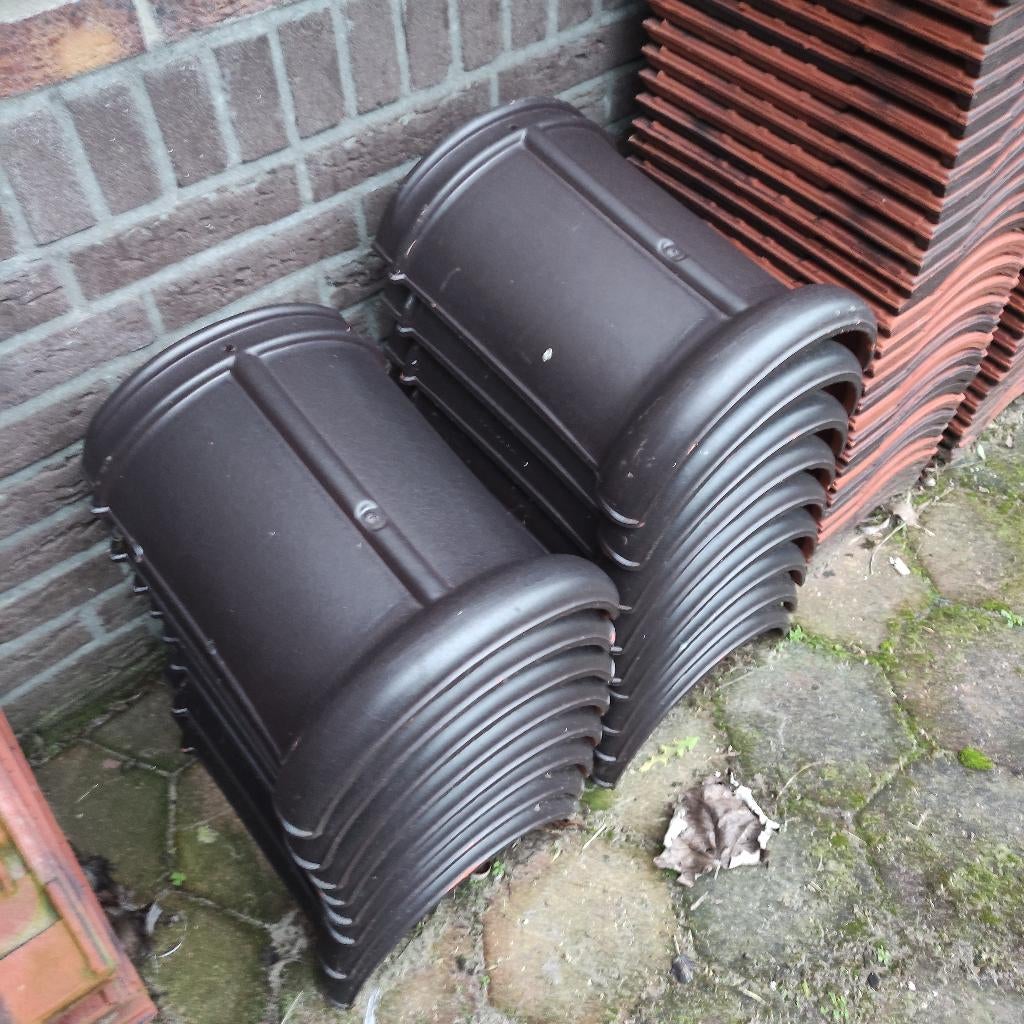 Keramische dakbedekking, Ophalen, Overige materialen, Zwart, Nieuw