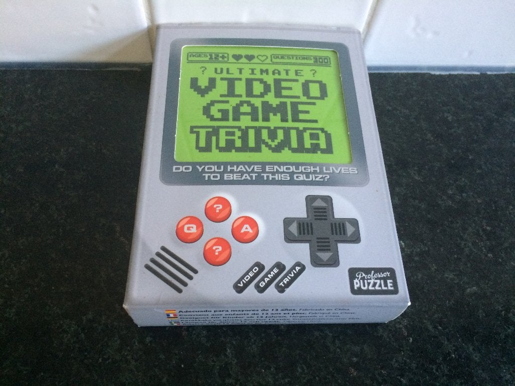 Video game trivia Vragenspel spelcomputers ZGAN!, Ophalen of Verzenden, Zo goed als nieuw, Puzzelen