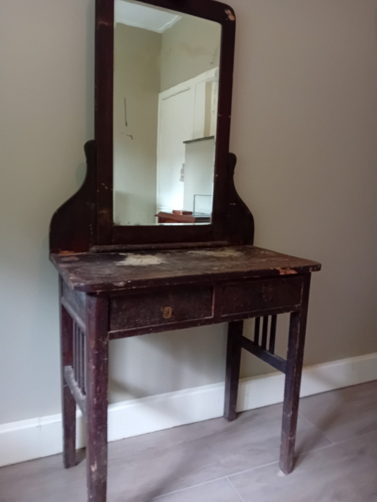 Oude Franse Kaptafel, Ophalen