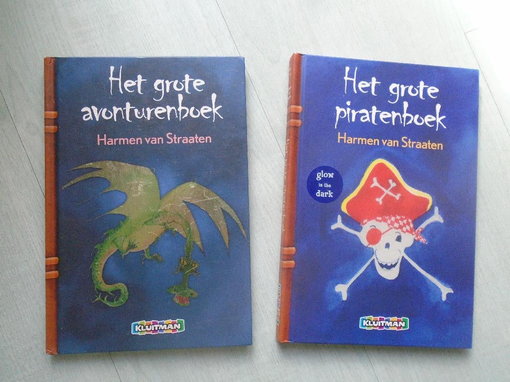 het grote avonturenboek & piratenboek, harmen van straaten, Boeken, Ophalen of Verzenden, Zo goed als nieuw, Harmen van Straaten
