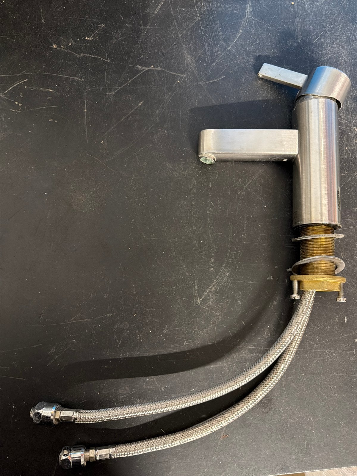 Axor Hansgrohe wastafelkraan - Gebruikt, Ophalen of Verzenden, Gebruikt, Rvs, Kraan
