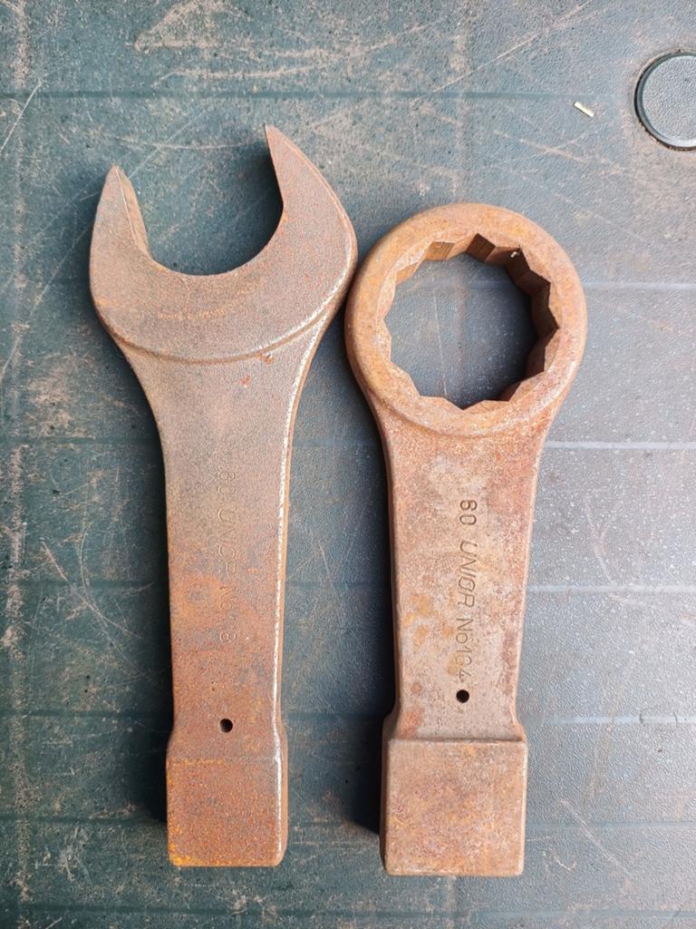 Unior slagsleutel set 60mm, Ophalen of Verzenden, Zo goed als nieuw