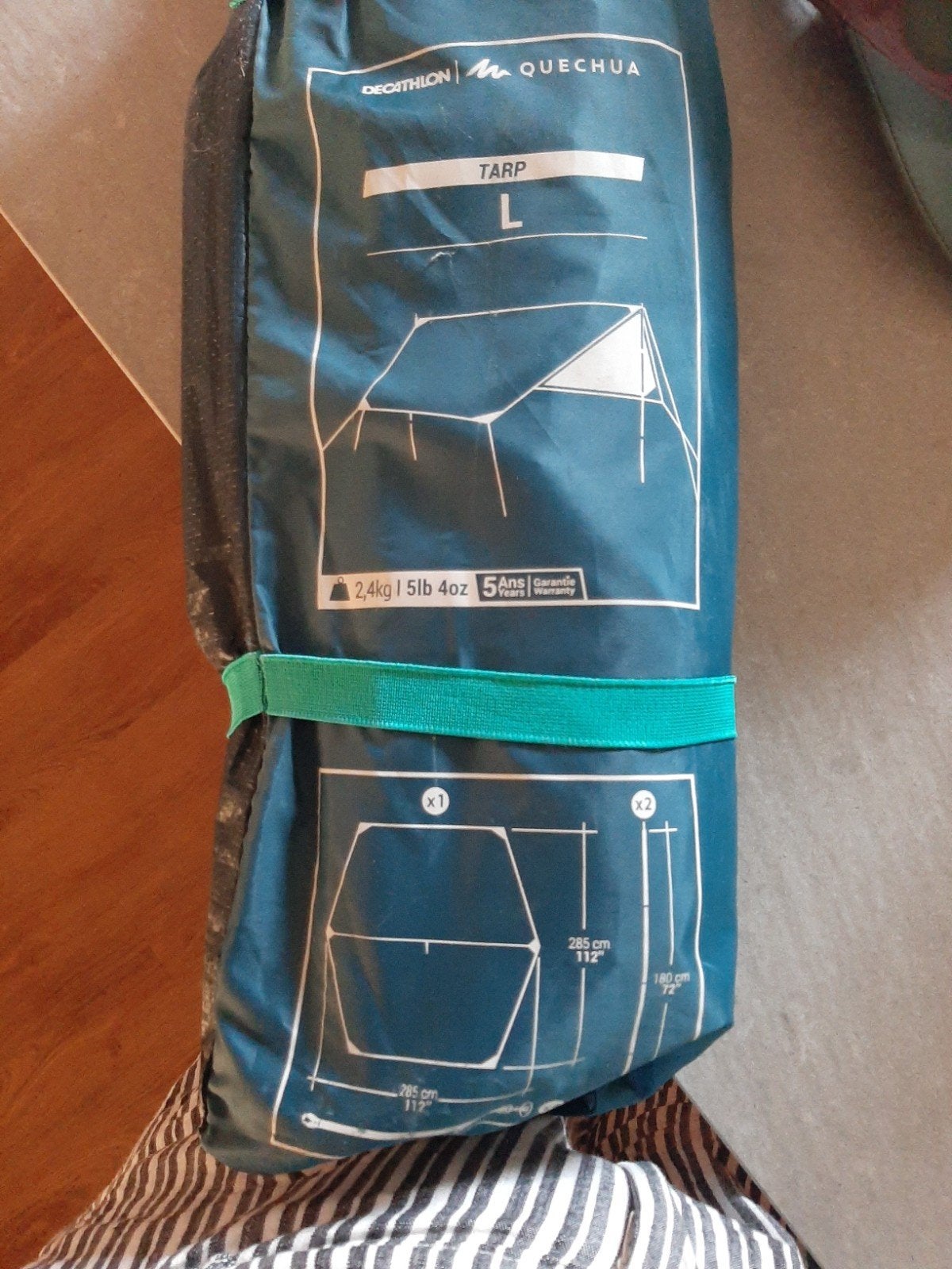 Quechua Tarp L - Veelzijdig en zo goed als nieuw, Ophalen, Zo goed als nieuw
