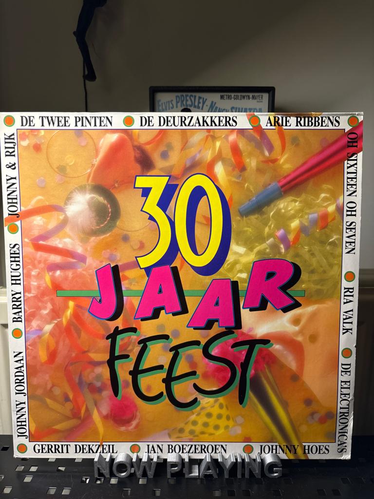 30 Jaar Feest - Dubbel LP met bekende feestnummers, Overige genres, 1980 - 1989, Ophalen of Verzenden, Zo goed als nieuw