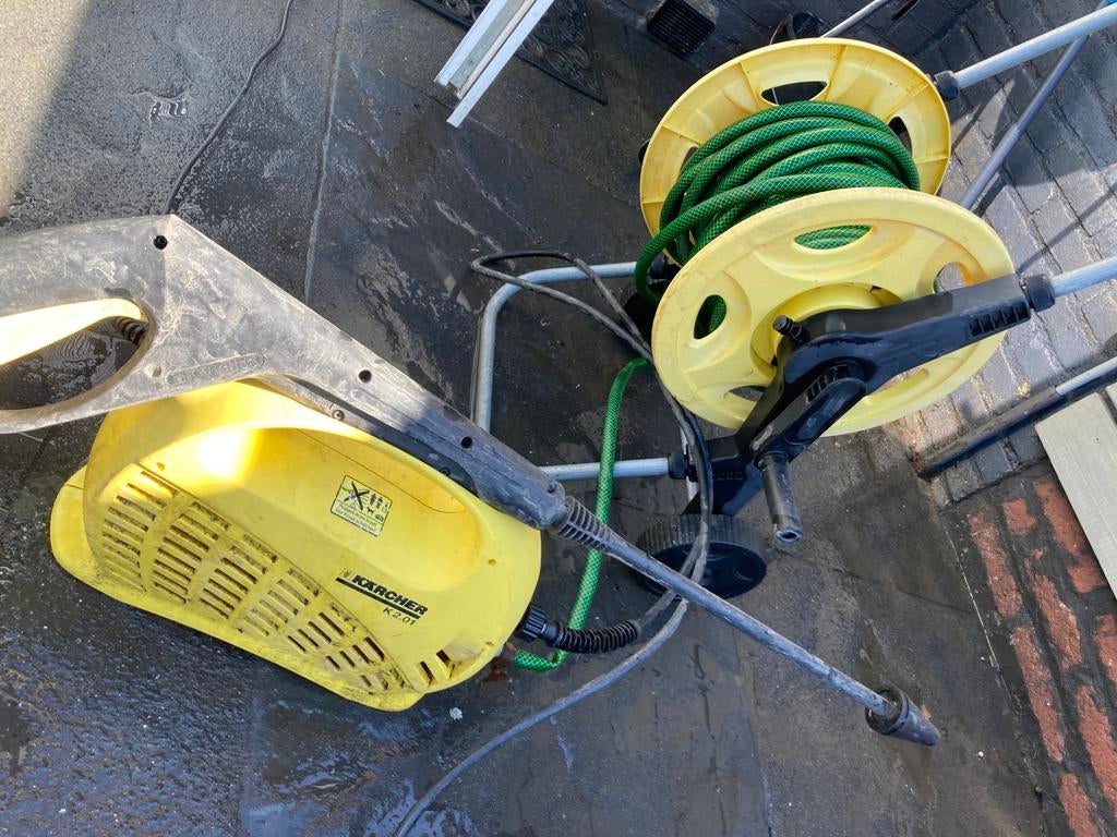 Karcher hogedruk spuit, Tuin en Terras, Ophalen, Gebruikt, Elektrisch, Met regelbare waterdruk