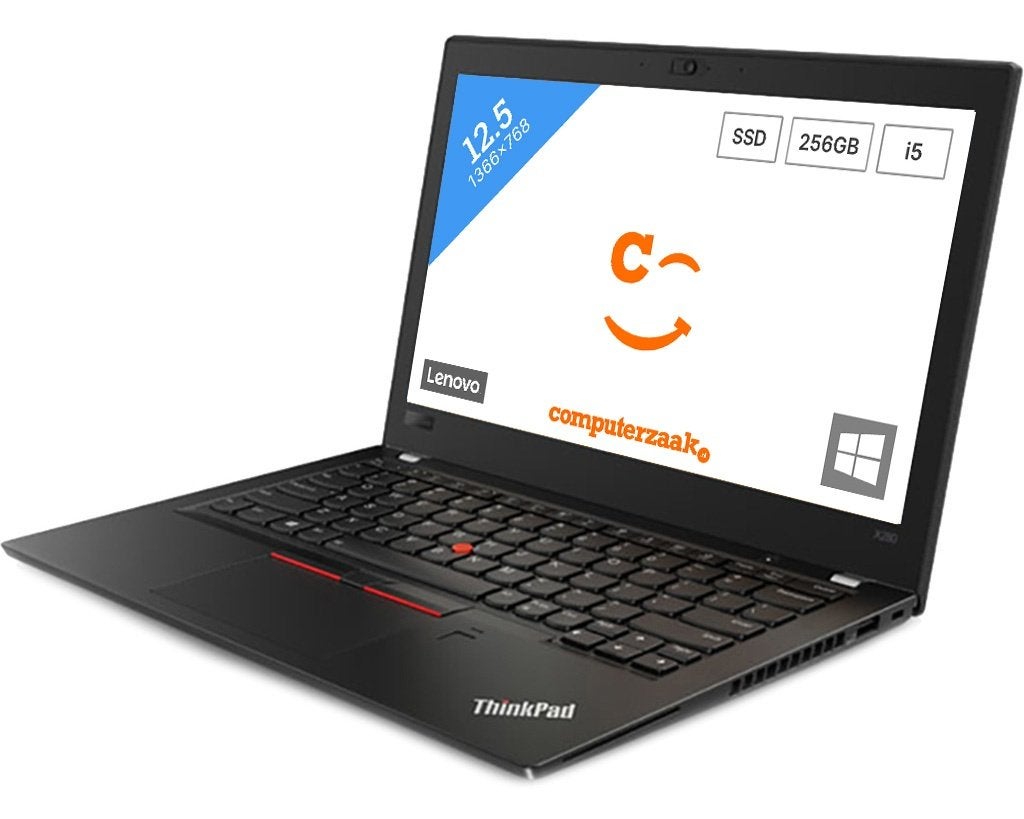 Lenovo Thinkpad T490/Intel Core i5 1.60GHz/8GB/256GB SSD, Computers en Software, 256 GB, 2 tot 3 Ghz, Qwerty, 8 GB