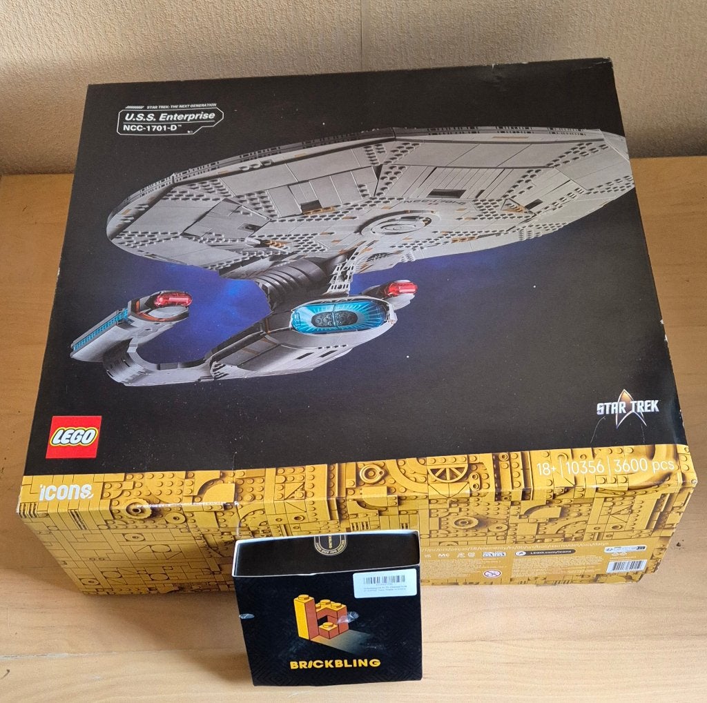 LEGO Star Trek USS Enterprise NCC-1701-D, Overige thema's, Lego, Ophalen of Verzenden, Zo goed als nieuw