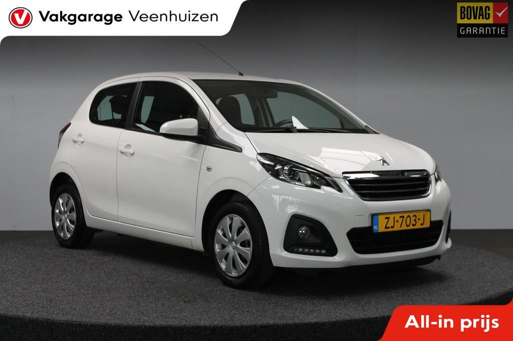 Peugeot 108 1.0 e-VTi Active|Rijklaar prijs|Bluetooth|Airco|, Voorwielaandrijving, 12 maanden, Stof, Gebruikt