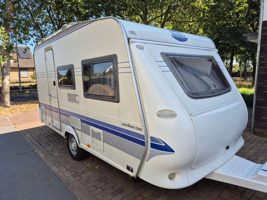 Hobby Excellent Easy 400SB & Doréma voortent, Hobby, Dwarsbed, Treinzit, 750 - 1000 kg
