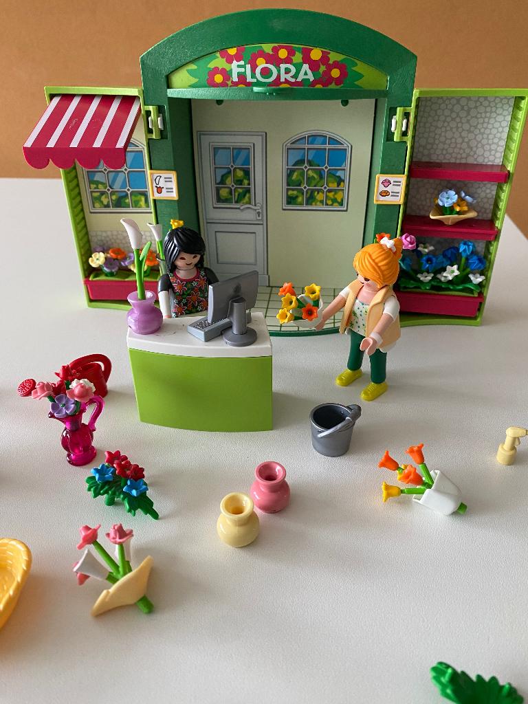 Playmobil bloemist, Ophalen, Zo goed als nieuw