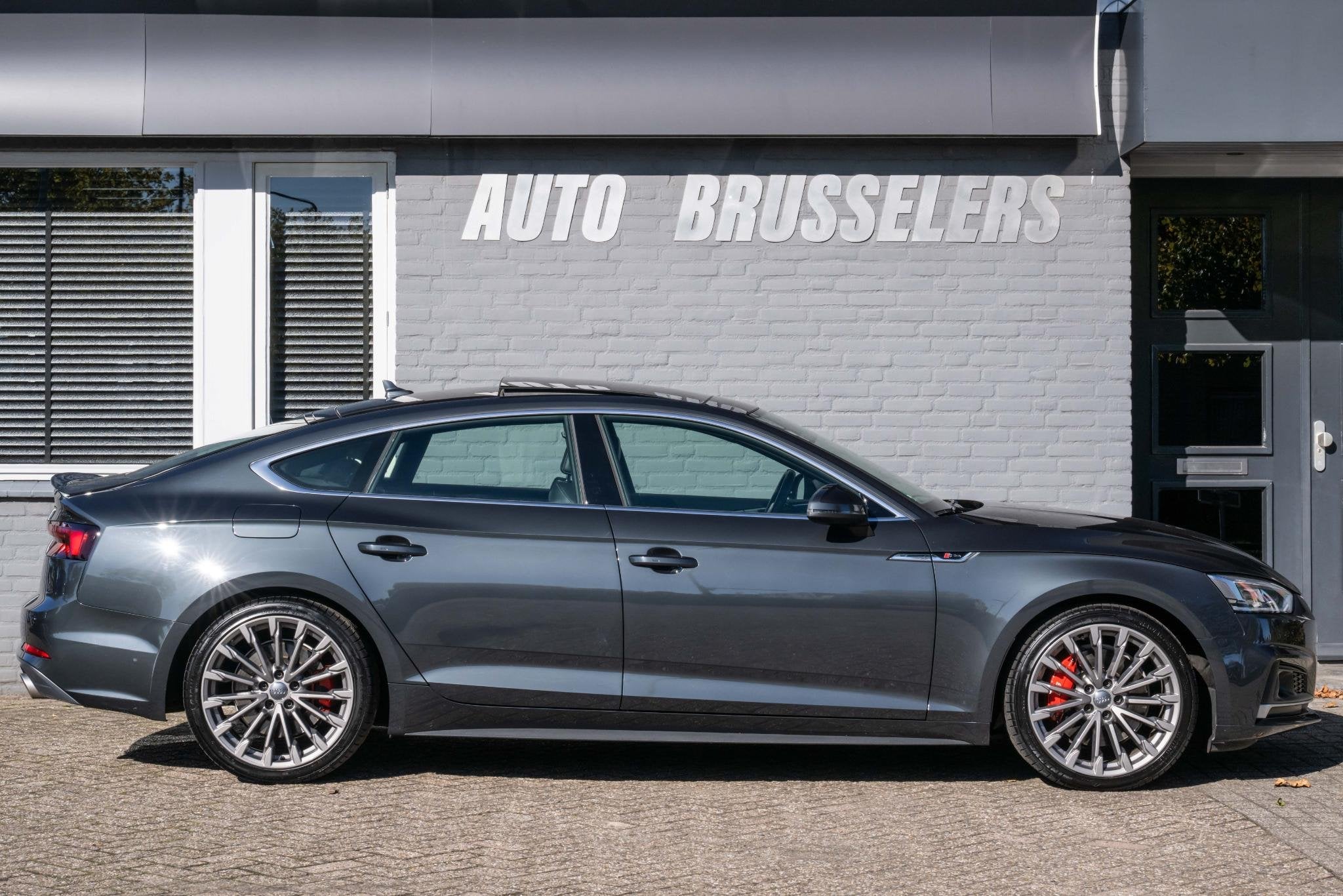 Audi A5 Sportback 2.0 TFSI MHEV quattro Sport Pano -Leder Ze, Auto's, Automaat, Dealer onderhouden, 15 km/l, Gebruikt