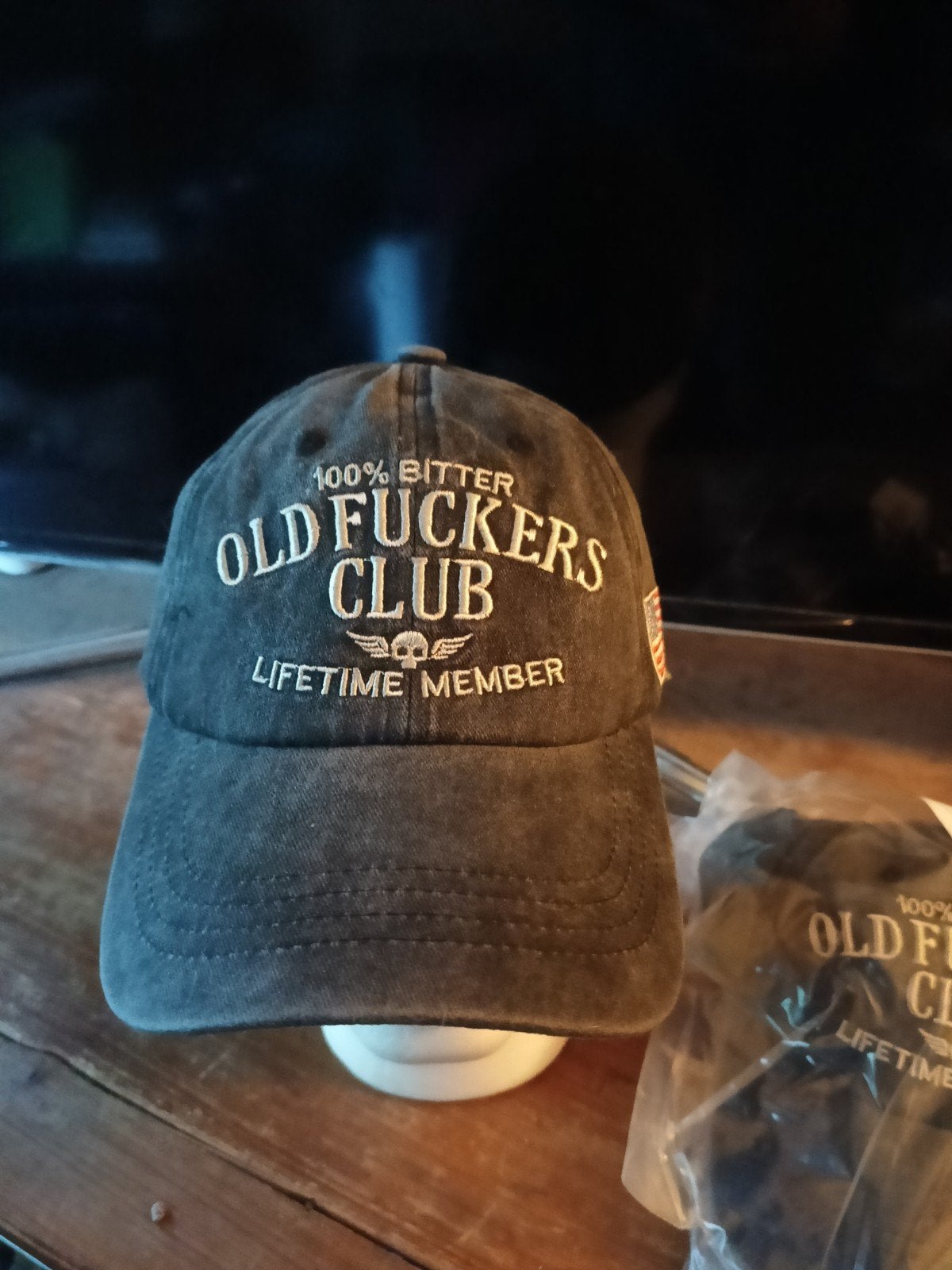 5 Nieuwe 'Old Fuckers Club' Petten - One Size Fits All, Kleding | Heren, Ophalen, Onbekend, Nieuw, One size fits all