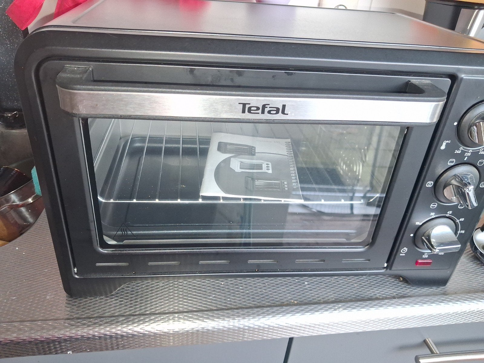 Tefal Optimo 19L Mini-oven - Compact en veelzijdig, Tefal, Ophalen of Verzenden, Zo goed als nieuw, Vrijstaand