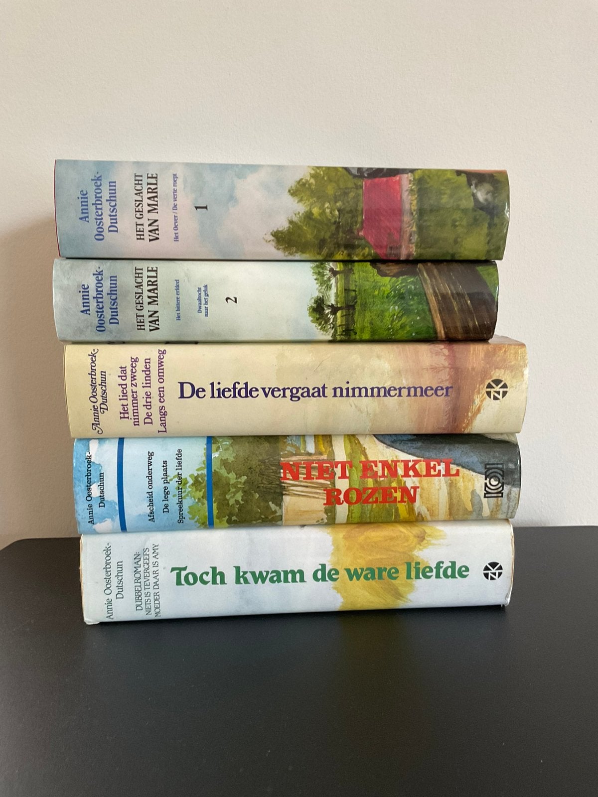5 Streekromans van Annie Oosterbroek Dutschun, Boeken, Ophalen of Verzenden, Zo goed als nieuw, Noord-Brabant