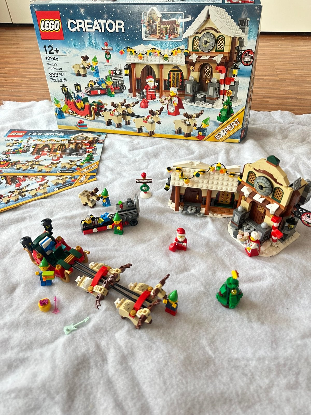 Lego 10245 kerst kerstman, Ophalen of Verzenden, Zo goed als nieuw