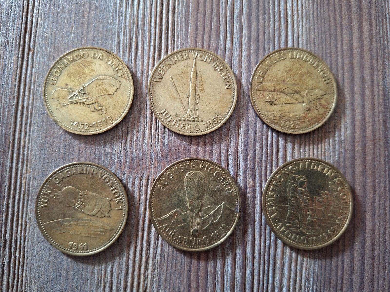 Verzameling van 6 historische munten/penningen, Ophalen of Verzenden, Overige materialen