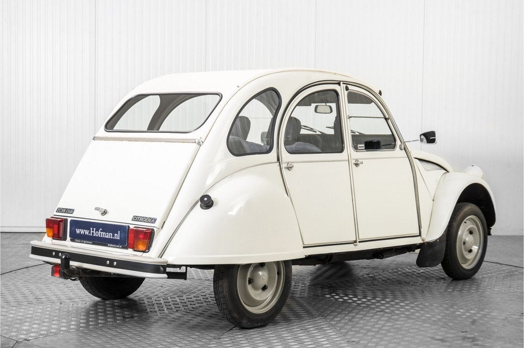 Citroën 2CV 2CV6 Club 40.000 km (bj 1986), Voorwielaandrijving, 2CV, 29 pk, Wit