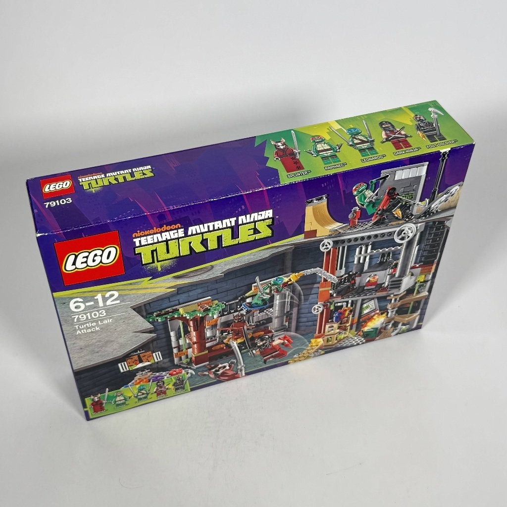 LEGO Ninja Turtles 79103 Turtle Lair Attack – Nieuw, Overige thema's, Lego, Nieuw, Ophalen of Verzenden