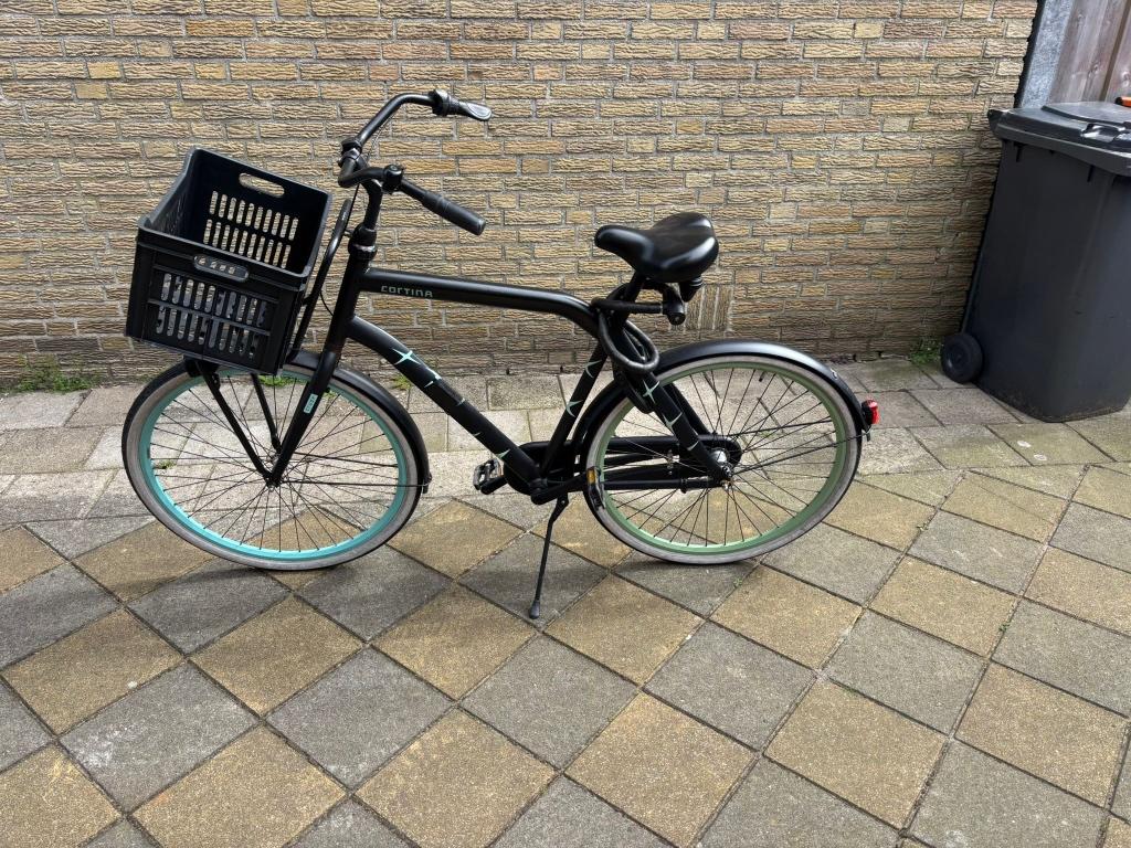 Cortina Herenfiets framemaat 57cm, Terugtraprem, Gebruikt, Versnellingen, 57 tot 61 cm