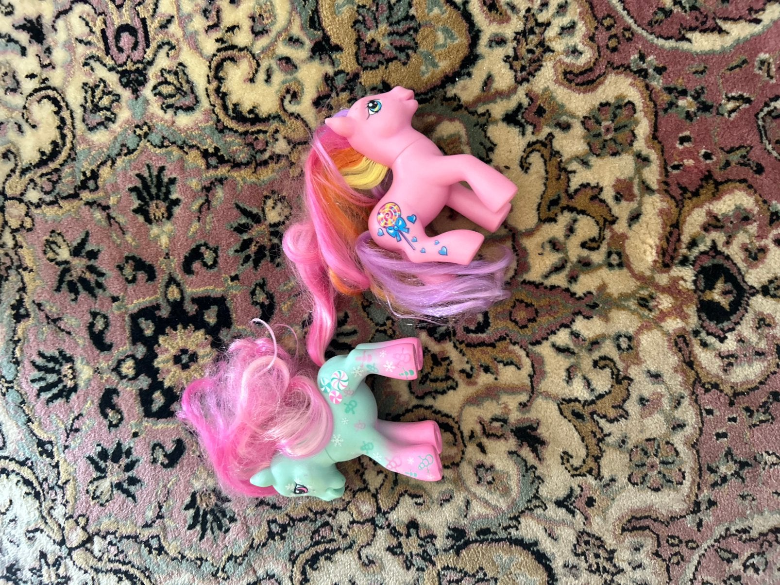 Set van twee my little ponys, Ophalen of Verzenden, Meisje