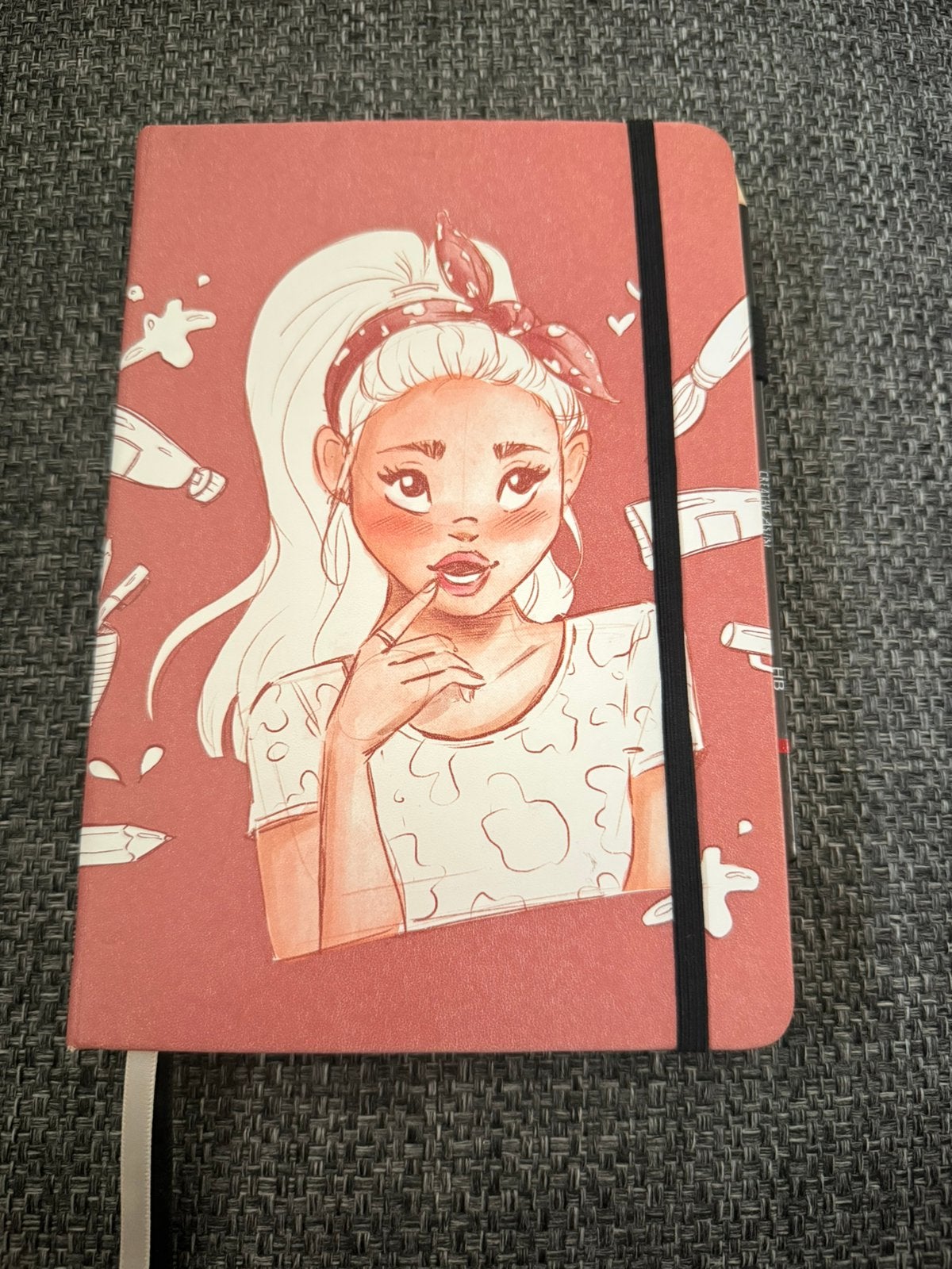 CreaChick schetsboek meisje met HB potlood musboeken, Ophalen of Verzenden, Boek of Gids