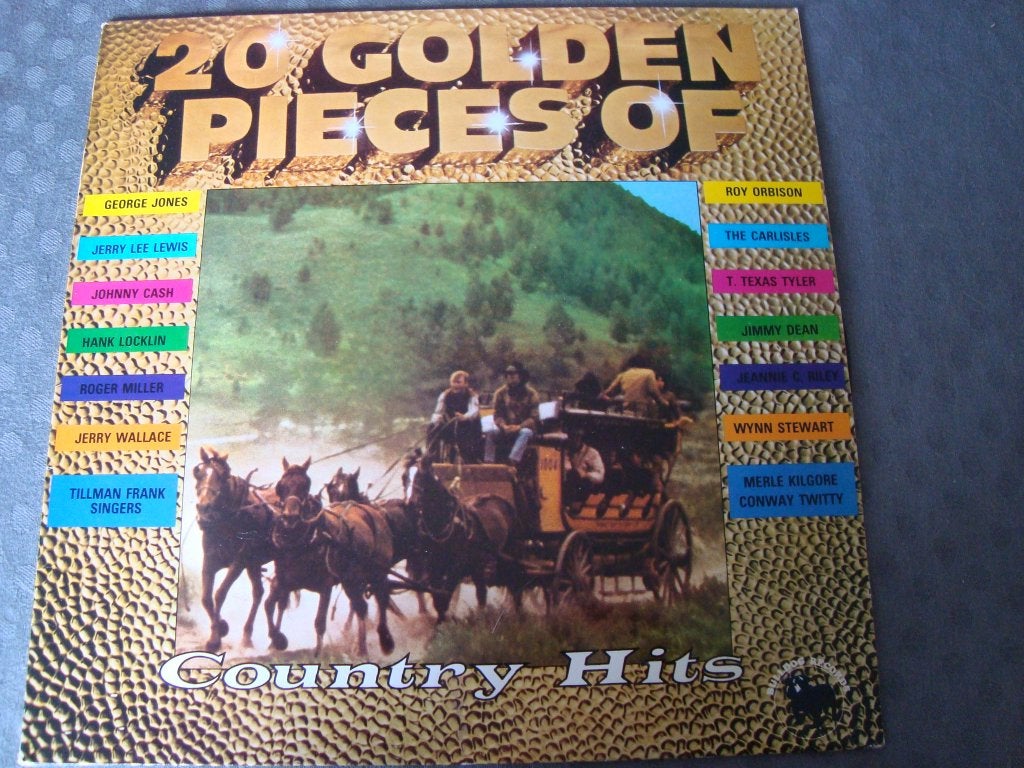 20 gouden pieces of country hits, Ophalen of Verzenden, Zo goed als nieuw, 12 inch