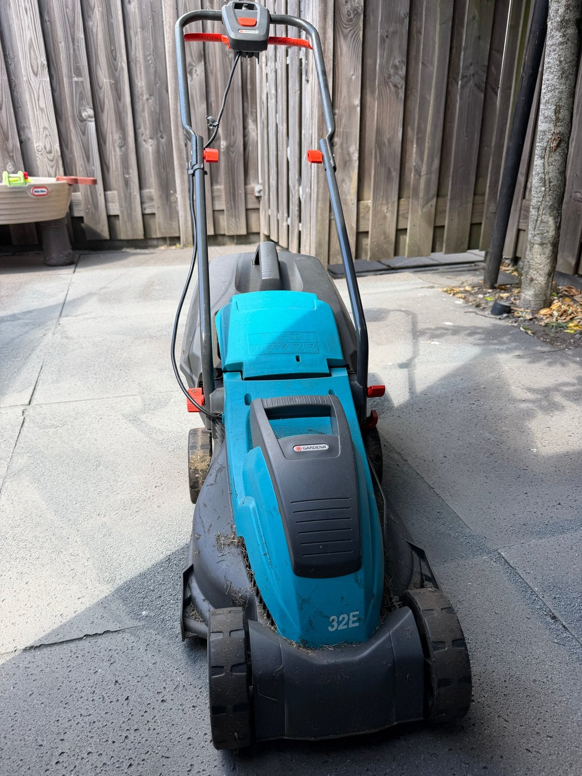 Gardena 32E grasmaaier - Zo goed als nieuw, Ophalen, Cirkelmaaier, Elektrische grasmaaier, Zo goed als nieuw