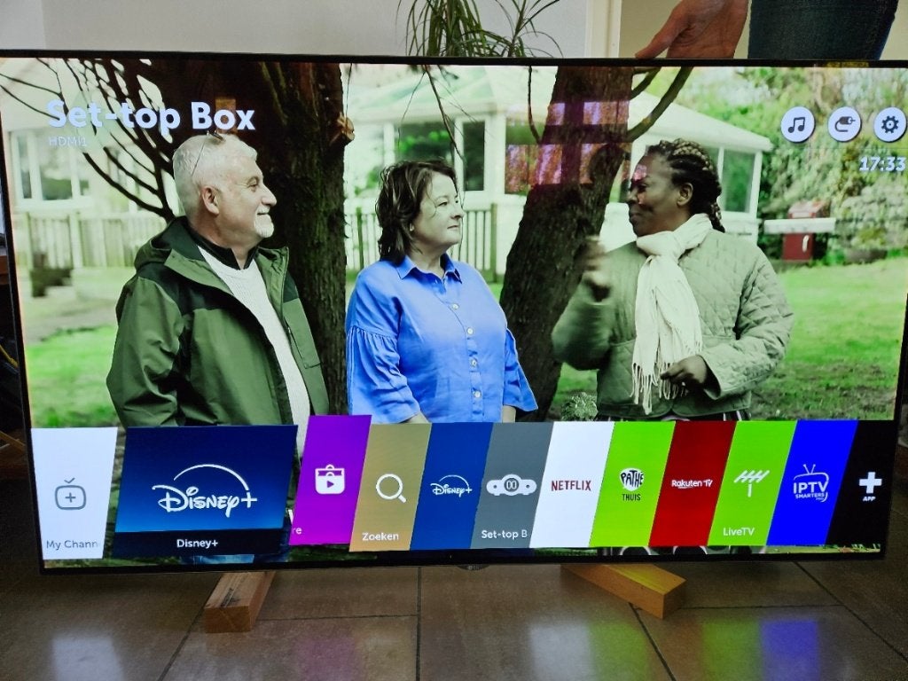 LG OLED55B6V 55 inch - kleurprobleem/inbranding, Audio, Tv en Foto, Televisies, Ophalen, Gebruikt, 100 cm of meer, 4k (UHD)