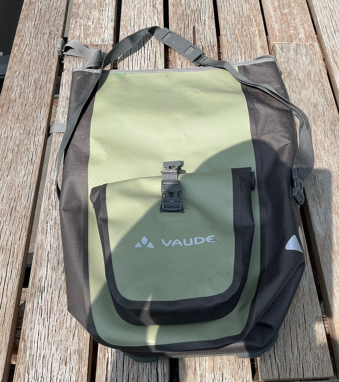 Vaude Aqua Back Plus fietstas - Waterdicht en robuust, Ophalen, Zo goed als nieuw
