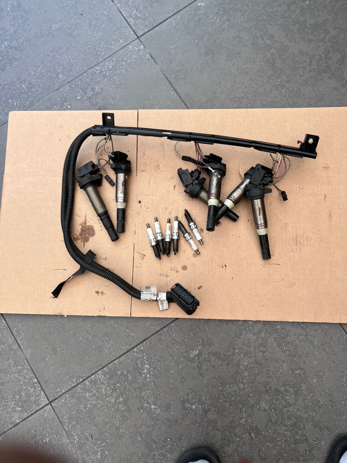 Bmw M3 M4 S55 bobine bougie kabelboom, Ophalen of Verzenden