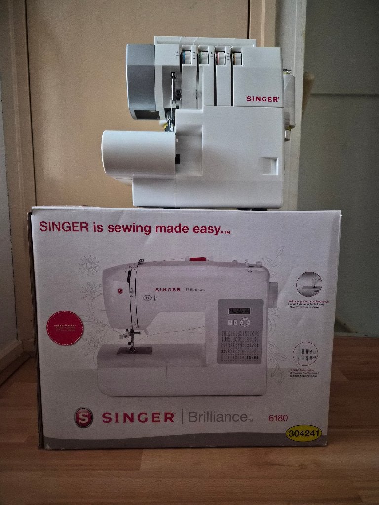 Singer naaimachine EN overlock, Ophalen, Zo goed als nieuw, Naaimachine, Singer
