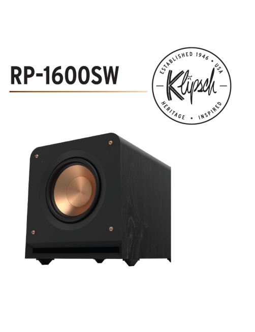 Klipsch RP-1600SW, Overige merken, Nieuw, Ophalen of Verzenden, 120 watt of meer