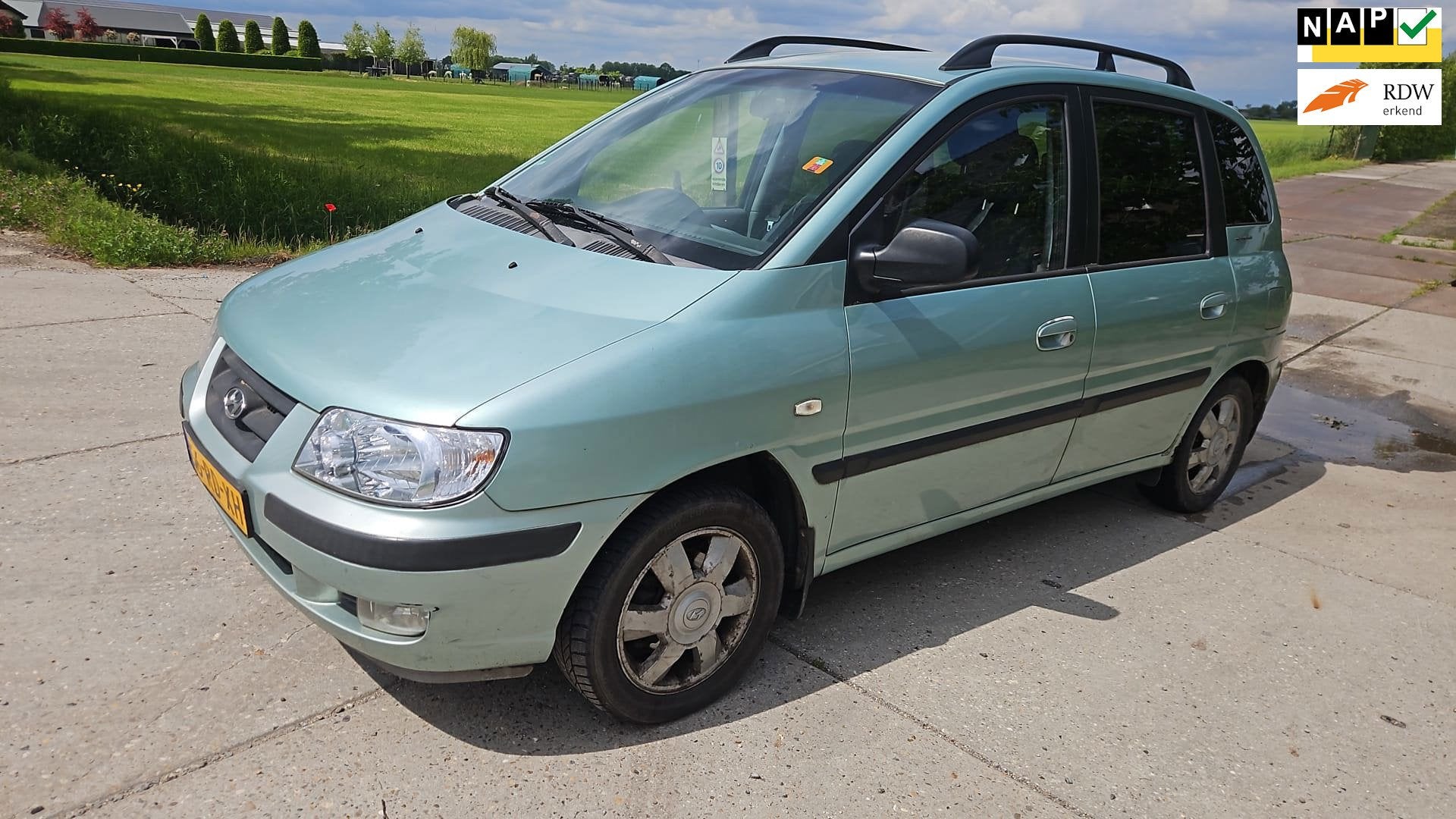 Hyundai Matrix 1.6i Active Sense/ airco/ bj 2005, Voorwielaandrijving, Matrix, Gebruikt, 1599 cc