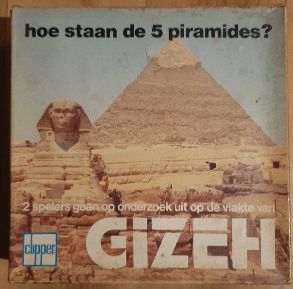 Gizeh. Vintage bordspel van Clipper., Ophalen of Verzenden, Gebruikt, Clipper