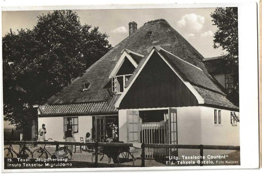 Jt28-185   Texel     De Koog, Verzenden, 1920 tot 1940, Gelopen, Waddeneilanden