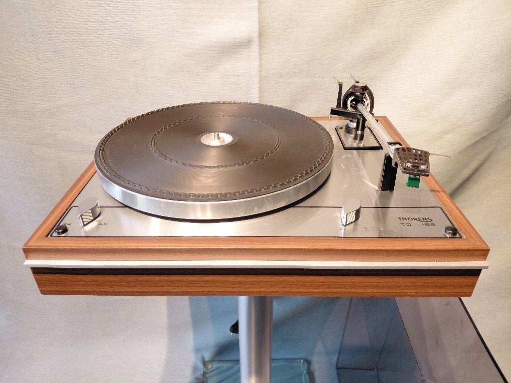 thorens td166, Audio, Tv en Foto, Ophalen, Gebruikt, Platenspeler, Thorens