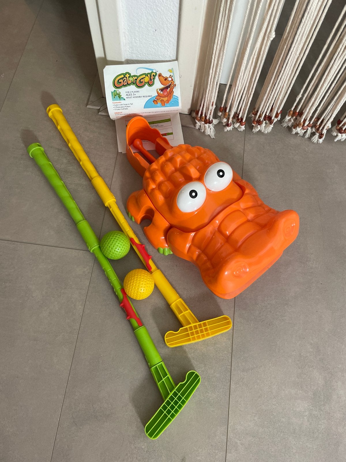 Gator Golf Spel - Leuk voor Kinderen!, Ophalen of Verzenden, Zo goed als nieuw
