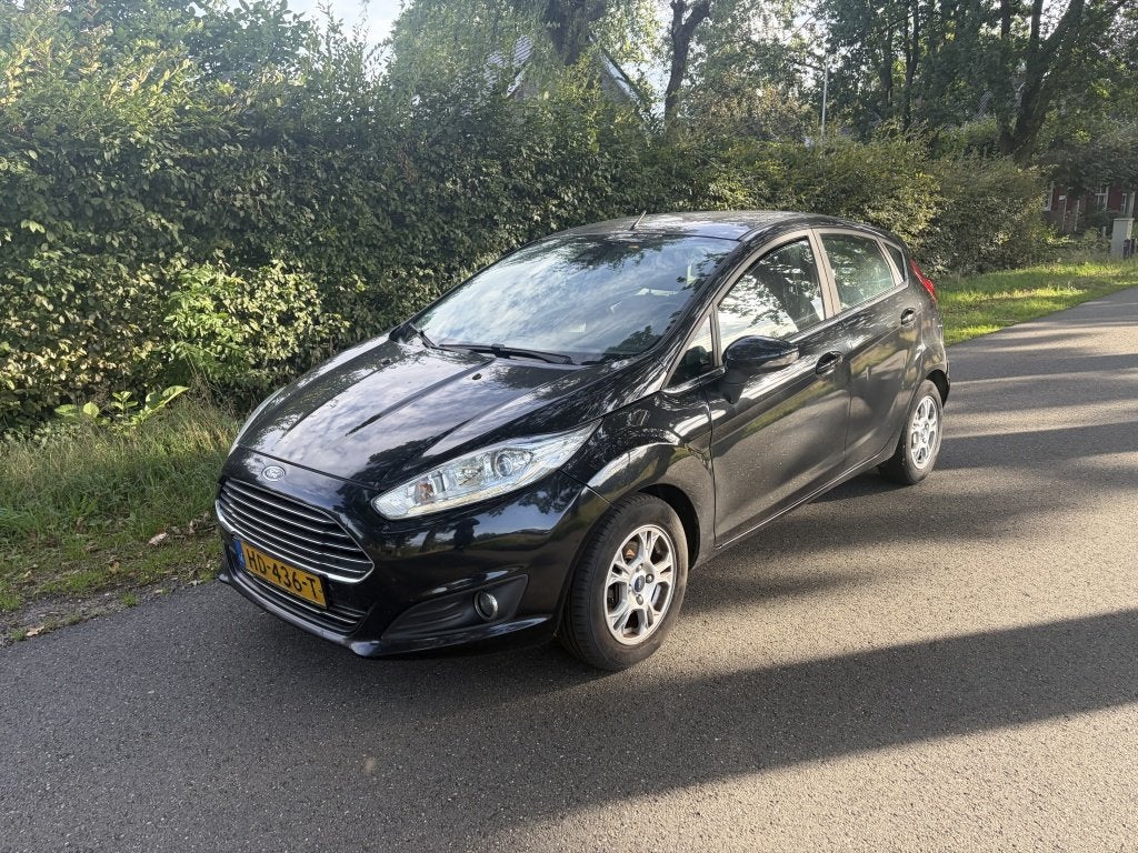 Ford Fiesta 1.5 TDCi Tit. Lease (bj 2015), Auto's, Automatische klimaatregeling, Stof, Gebruikt, 1036 kg
