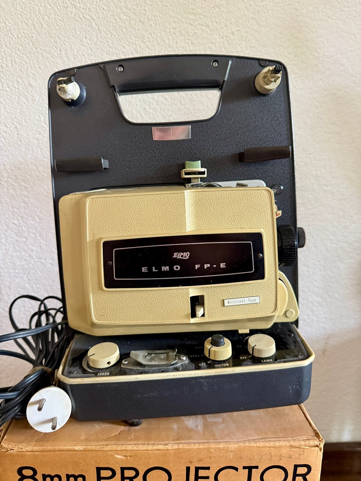 ELMO FPE 8 mm filmprojector, Ophalen, 1960 tot 1980, Projector
