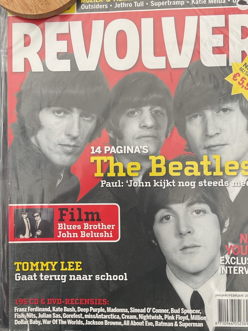 Revolver Magazine: The Beatles, Neil Young, Tommy Lee, Verzenden, Nieuw, Muziek, Film of Tv