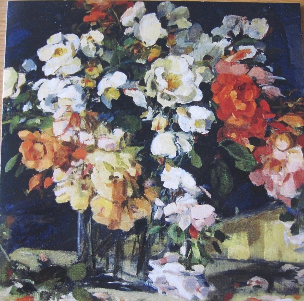 Carla Rodenberg - vaas met bloemen, Verzenden, 1980 tot heden, Gelopen, Overige thema's